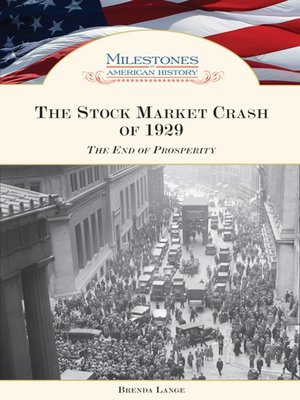 cover image of The Stock Market Crash of 1929